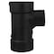 Charlotte Pipe And Foundry Charlotte Pipe 3 in. Hub X 3 in. D Hub ABS Sanitary Street Tee ABS004160800HA - alternate 2